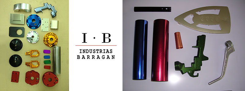 Industrias Barragán en Barcelona, especialistas en anodizado, coloreado y electropulido del aluminio